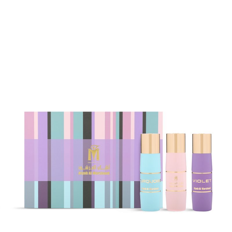 Atyab Al Marshoud Colours Gift Box - 3 Pcs