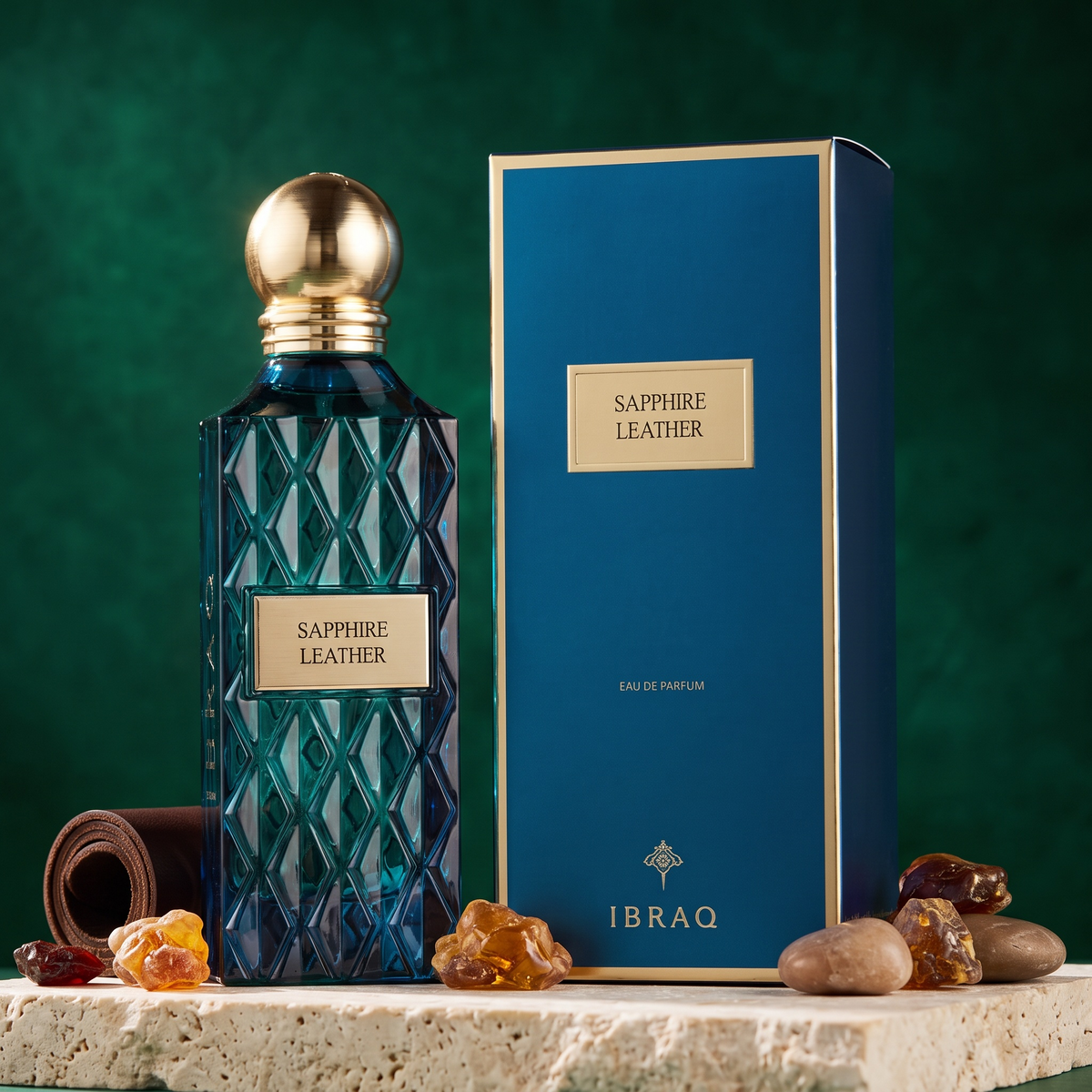 Perfume de Cuero IBRAQ Sapphire 150 ml