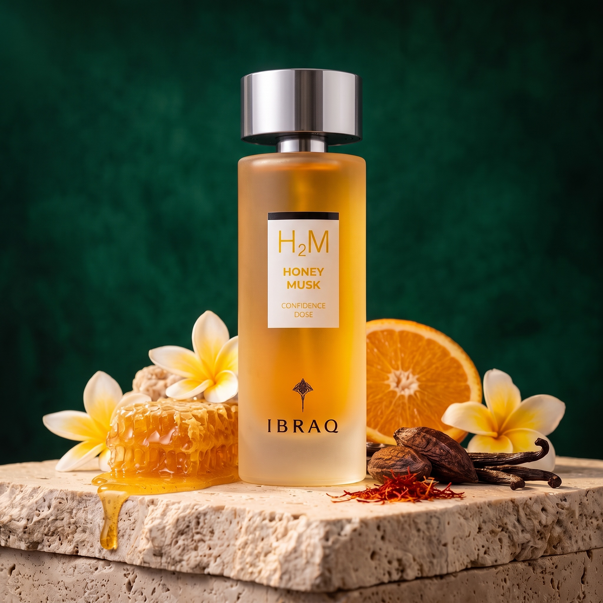IBRAQ H2M Miel Almizcle 75ml Spray - Último Lanzamiento
