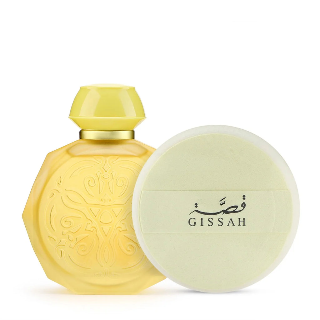 مستوحى من عطر سولار مسك سبراي 60 مل وباودر قصة للعطور
