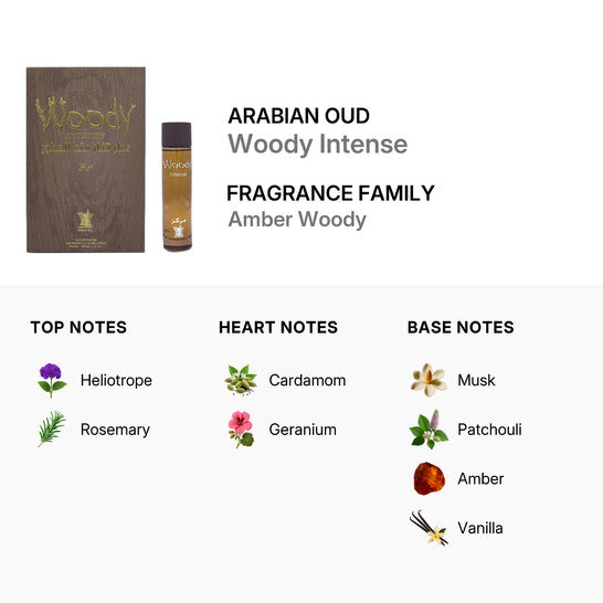 Arabian Oud Woody Intense 100 ml