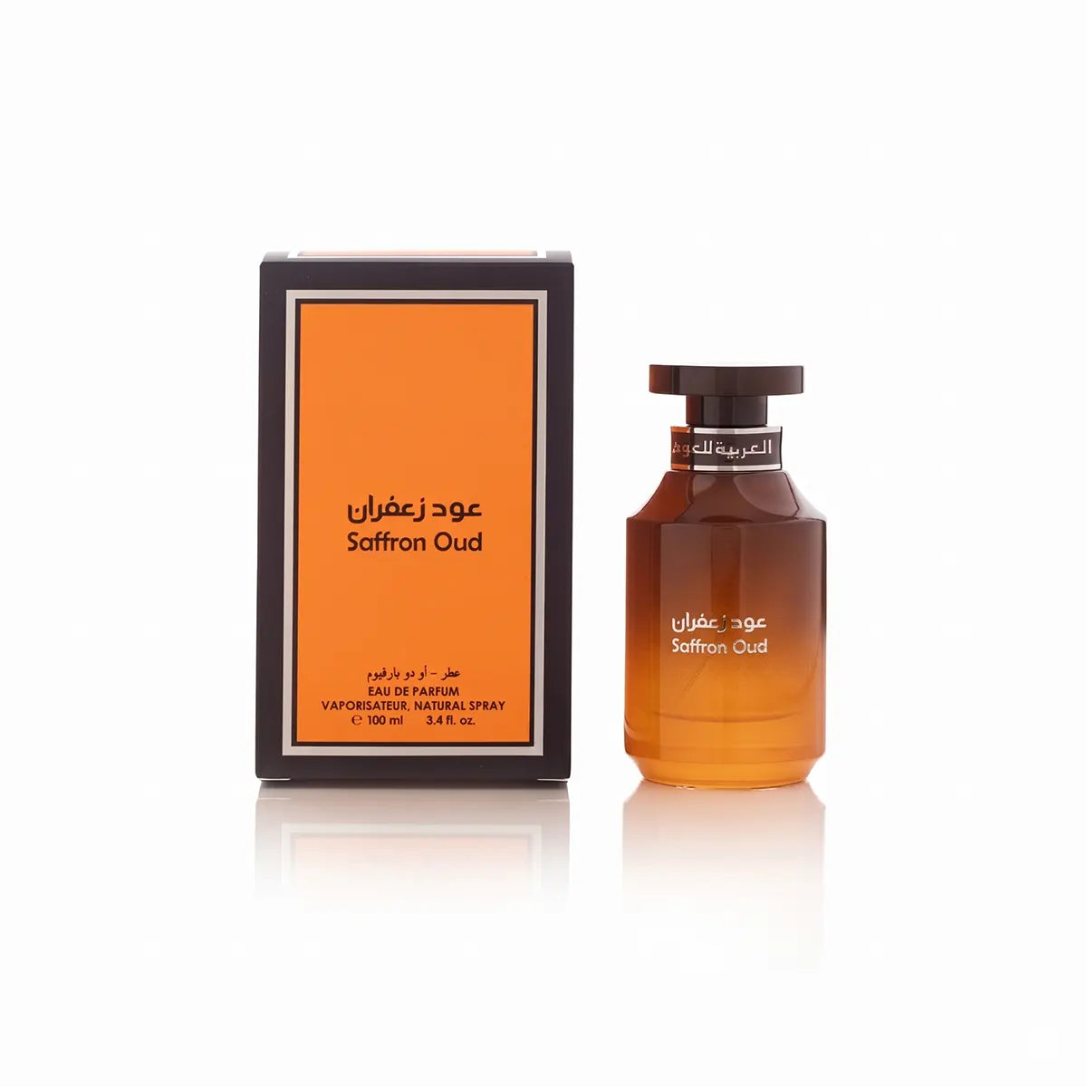 العود العربي سافرون عود 100 مل ماء عطر عبوة من قطعة واحدة
