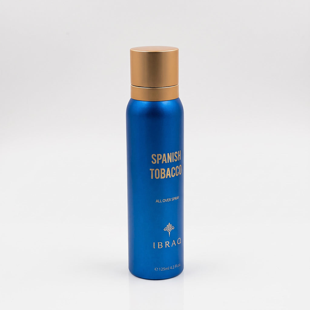 IBRAQ Spanish Tobacco All Over Body Spray 125ml