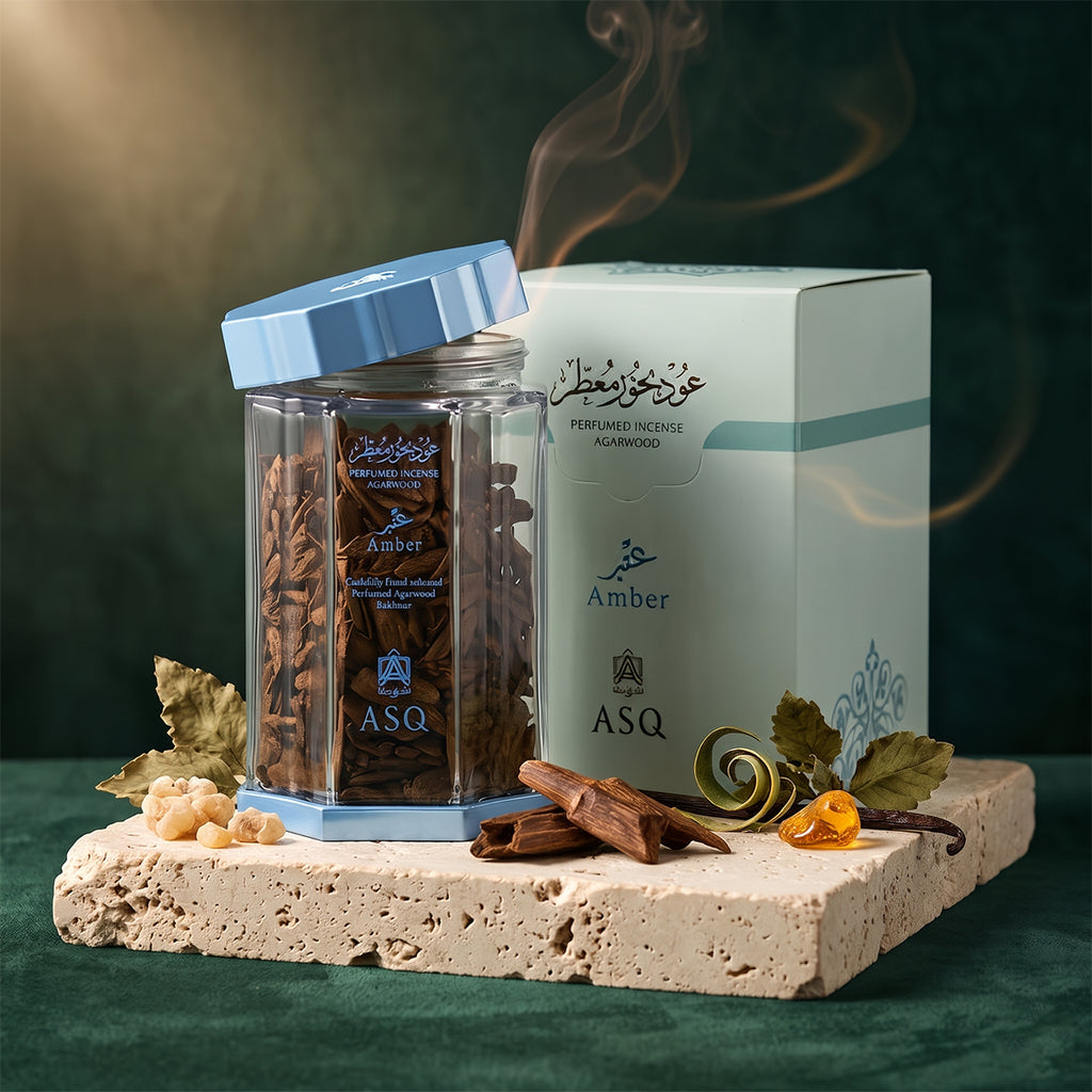 بخور العود والعنبر المعطر