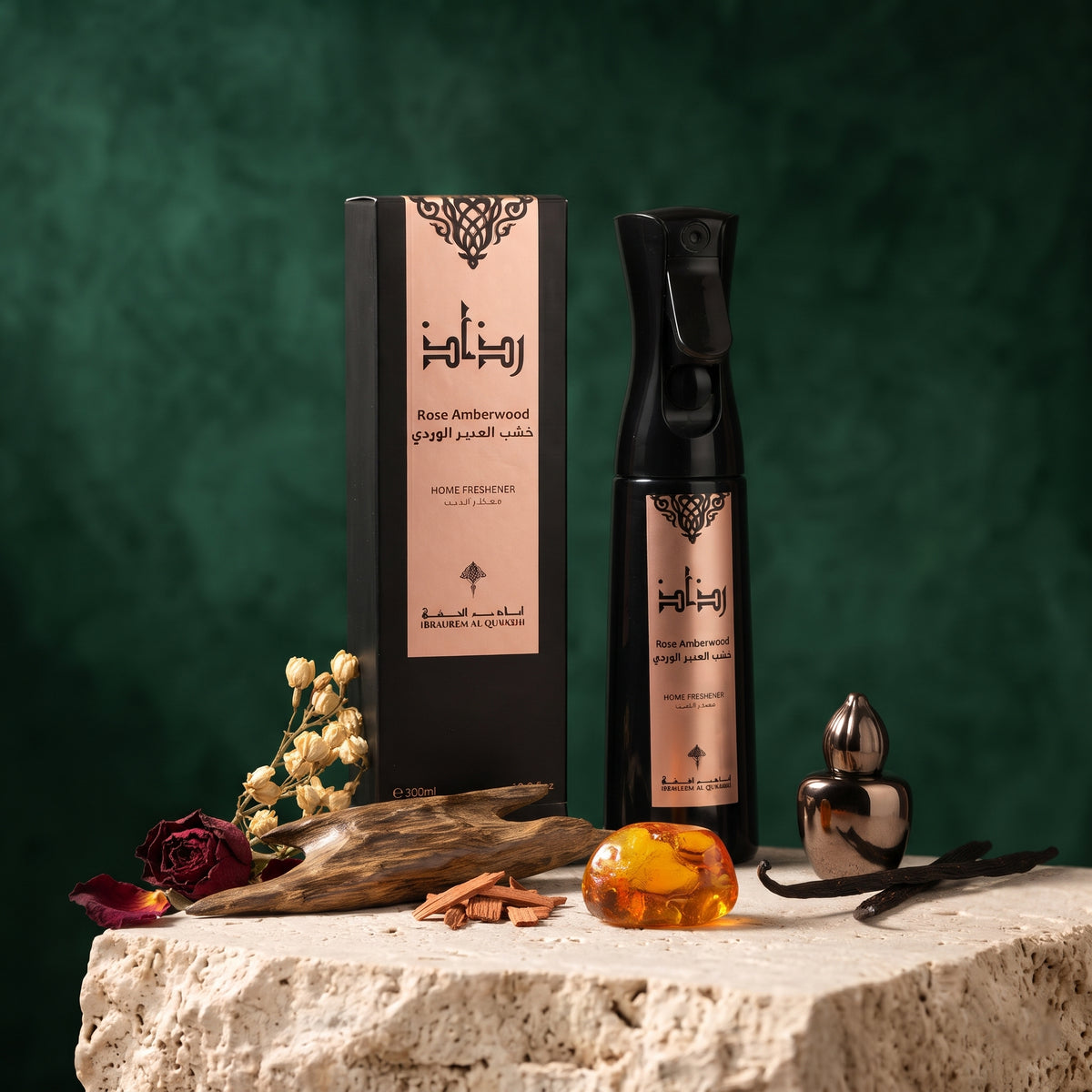 Qurashi Razaz - Rose Amberwood - Ambientador para el hogar